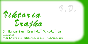 viktoria drajko business card
